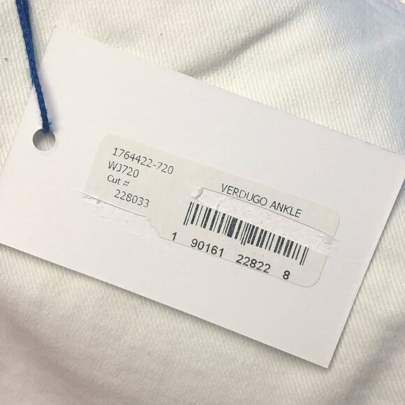 Paige White Hoxton Ankle Skinny Jeans in Crisp White Size 27 - Picture 9 of 12